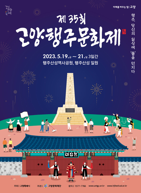 제35회 고양행주문화제, 19~21일 행주산성 일대서 열려